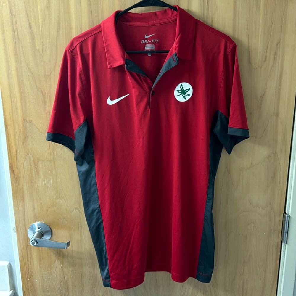 Nike Dri-Fit Polo, Ohio State, Size M, Like New